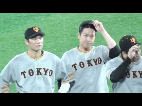 ハマスタ最終戦お疲れさまでした 無感情な雰囲気の坂本勇人