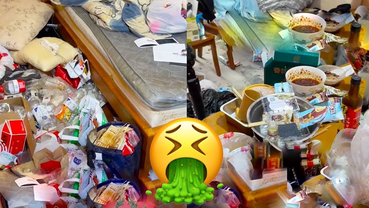 لم أتوقع أن تكون غرفة رجل يبلغ من العمر 65 عامًا وفتاة تبلغ من العمر 20 عامًا مقززة إلى هذا الحد!