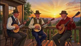 Best Relaxing Banjo Music With Golden Dusk | Peaceful Ambience | Country Style