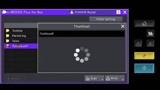 Toshiba How to movie - e-BRIDGE Plus for Box
