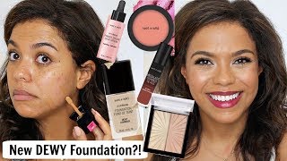 NEW Wet n Wild 2020! Photo Focus Dewy Foundation Review + Wear Test!