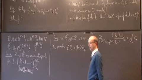 Lecture 7 - Pierre Colmez