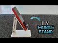 How to make a mobile stand using pvc pipe | DIY MOBILE STAND