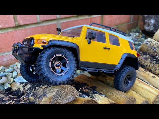 【プロポ変更！】FMS FJクルーザー！ FMS 1/18 Scale Toyota FJ Cruiser - My First FMS Rig! (And I Never