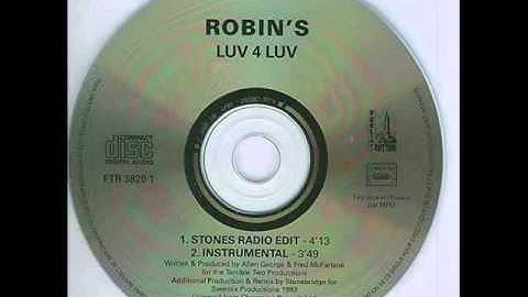 ROBIN S - LUV 4 LUV  (HQ AUDIO)