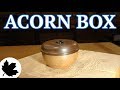 Acorn Box // Easy Woodturning Project Acorn Box // Easy Woodturning Project