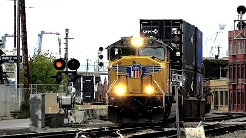 Chasing the Union Pacific ILTLT Lathrop Shuttle - ...