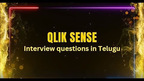 Qlik Sense interview Questions | Distinct values in a column