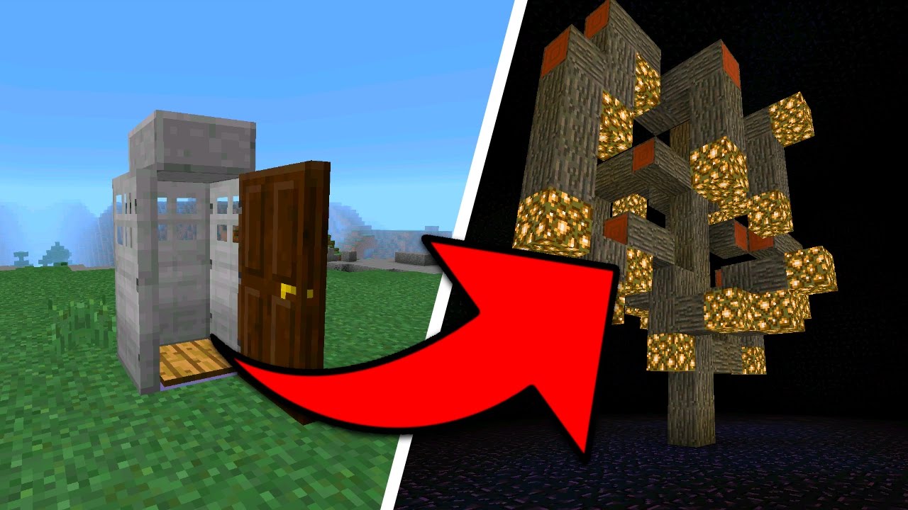 Minecraft Working Time Machine WORKING TIME MACHINE in Minecraft Pocket Edition - YouTube