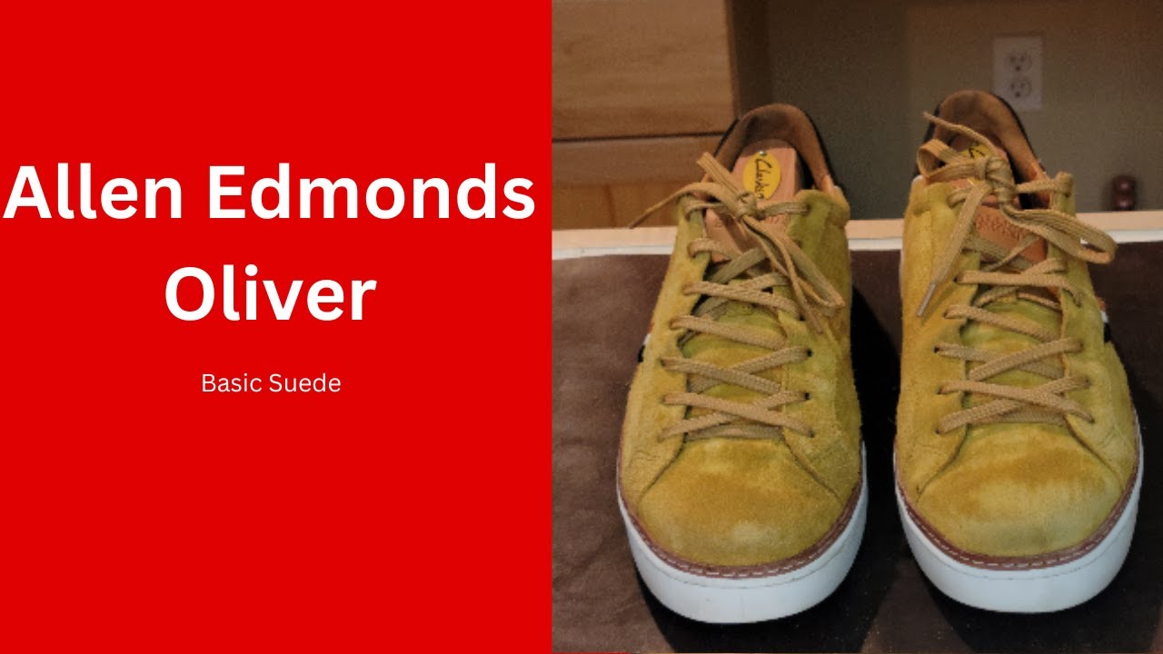 Allen Edmonds Oliver sneaker treatment