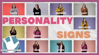 ASL for Beginners: How to Sign Personality Types