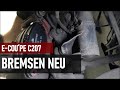 Mercedes E Coupé C207 | Neue Bremsen vorne | v.055 👨‍🔧