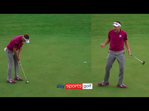 The putt that changed EVERYTHING! | Ian Poulter's 'Miracle at Medinah' | Ryder Cup Moments