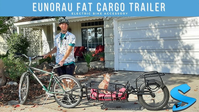 How to build a DIY trailer for a bicycle or e-bike! 