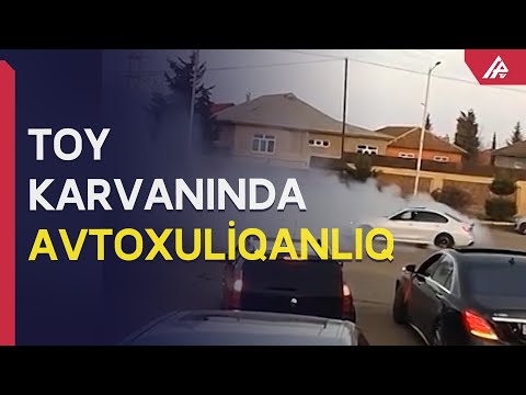 Toyda avtoxuliqanlıq etdi, polisdən qaça bilmədi – APA TV