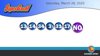 WI Lottery DailyLottoPlus 03/28/2020
