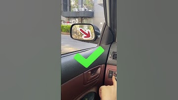 A quick way to adjust your mirrors!#car