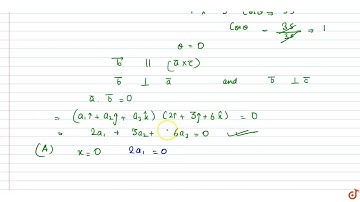 Let `veca =a_1hat i+a_2 hat j+a_3 hat k` be a unit vector in `R^3 and vec b=2hat i +3hat j+6h
