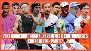 Tennis Hard Court Drama 2023 | Part 07 | We Don&#39;t Need Umpires if We Have Hawk-Eye Live