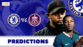 Chelsea vs. Burnley Premier League Predictions | Chelsea Predicted Lineup: Mudryk & Sterling Start?