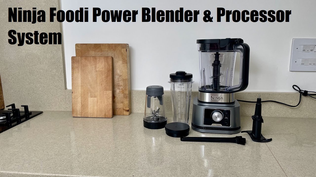 Ninja TB401 Kitchen System : The Best Way to Make Everything From Smoothies  to Doughs to Desserts 