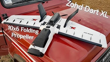Zohd Dart XL -Test 10x6 Folding Propeller