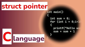 C programming: Struct pointer