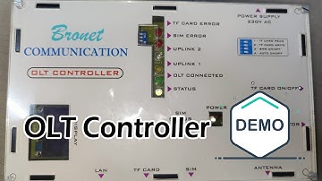 OLT CONTROLLER Demo Video - Automatic Link Changer with SMS Alert Option - Bronet Communication