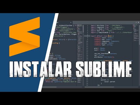 Vídeo: Como faço para instalar e instalar o Sublime Text no Windows?