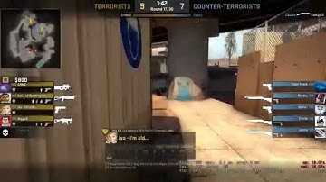 CS:GO iso INSANE Deagle Double Kill + slow motion