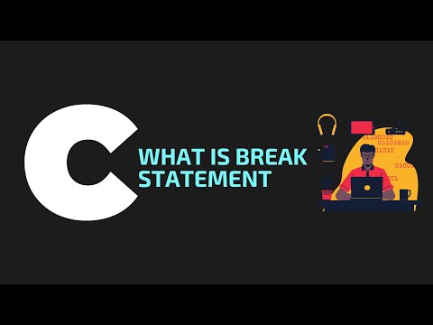 what is break statement | break statement in c | c tutorial