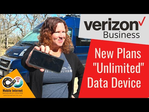 Verizon's New Business Data Device Unlimited Plans - 100GB High Speed / $75/mo