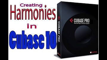 Harmonies Cubase 10