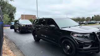 Police Escort for Gwinnett County Sheriff’s Office Master Deputy Tamara Tuitt-Bartlett
