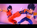 Dragon Ball Z: Stop Motion Goku Vs Vegeta (Sneak Peak Clip)