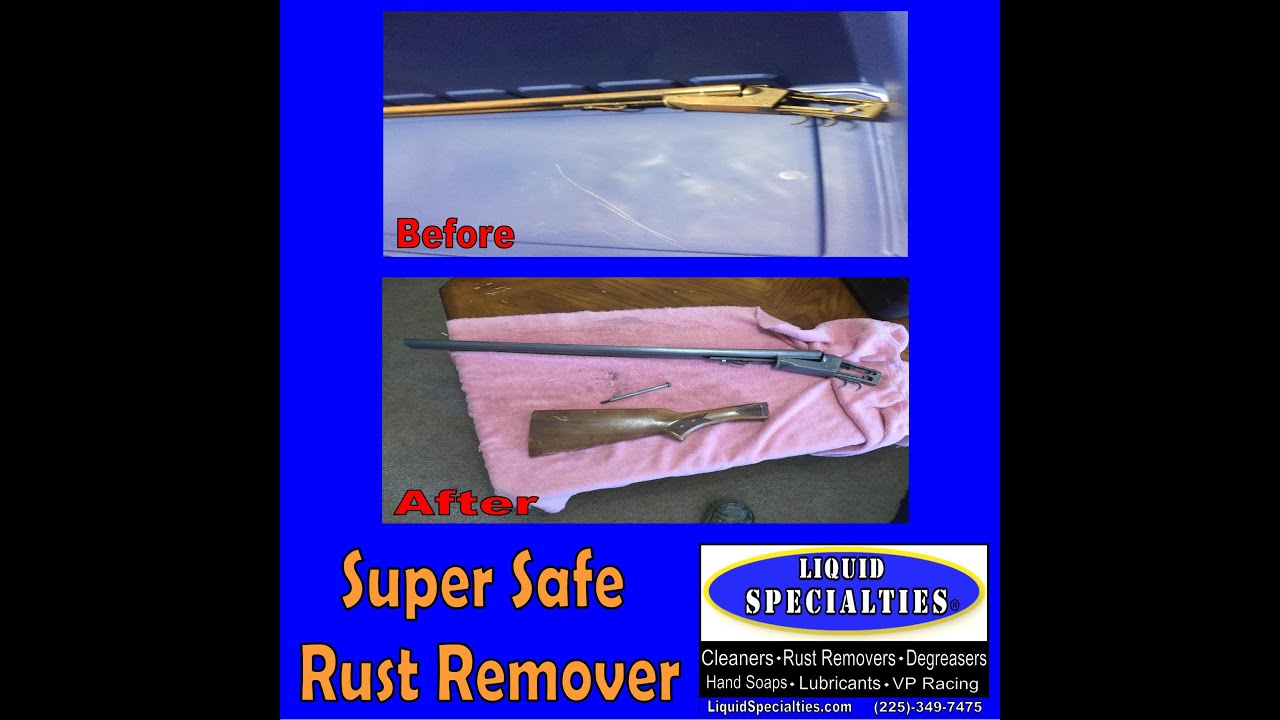 Removing Bluing Off Gun / Firearm YouTube