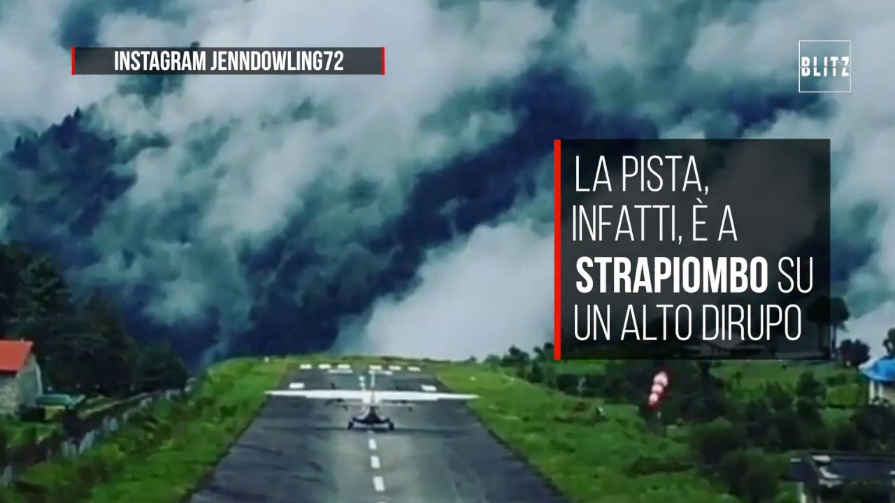 L'aeroporto più pericoloso del mondo è in Nepal YouTube L'aeroporto più pericoloso del mondo è in Nepal YouTube