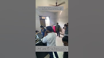 Behind the scenes #artist  #shooting #webseries #crime #camera #viral #bts