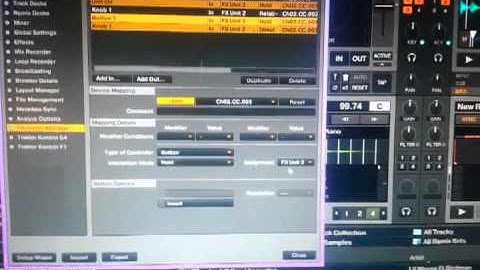 Traktor 2.6.3 Tutorial custom midi mapping fx