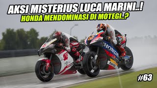 BALAPAN PALING EXTREME DI MOTOGP😱SEMUA RIDER DALAM BAHAYA😱SI VEDA MALAH PODIUM😍#63 MotoGP23 TvReplay