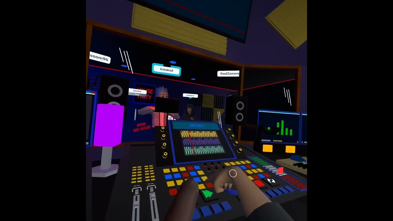 METAVERSE MUSIC STUDIO IN HORIZON WORLDS | A Night in The Studio