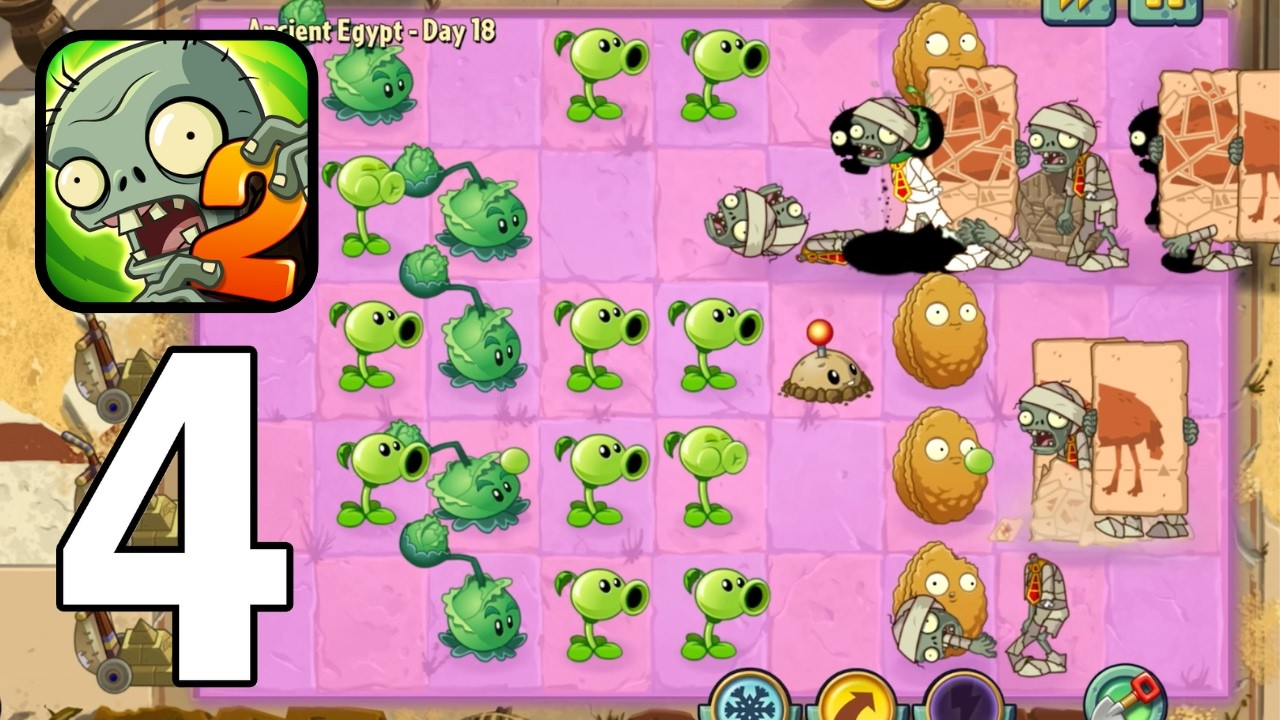 🔥 PLANTS vs ZOMBIES 2 – GAMEPLAY PART 4 | Levels 16–20 Madness! 🌱🧟‍♂️ ...