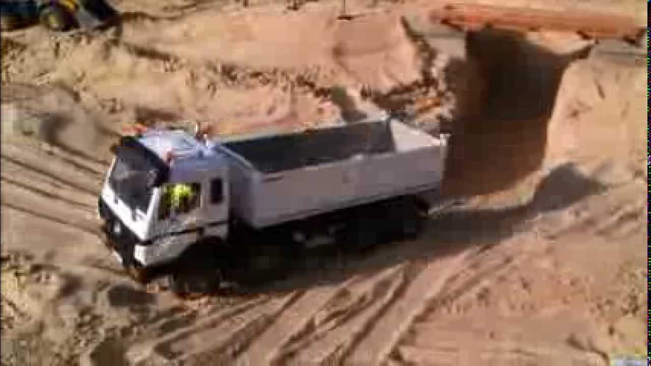 Bridge Construction Site Part1 RC Construction Machines Excavator