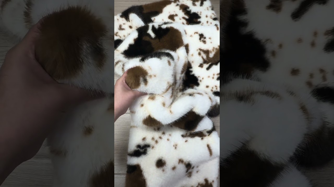 Искусственный мех MIROFOX / Коллекция — ALPEN / Цвет — Брауни микс