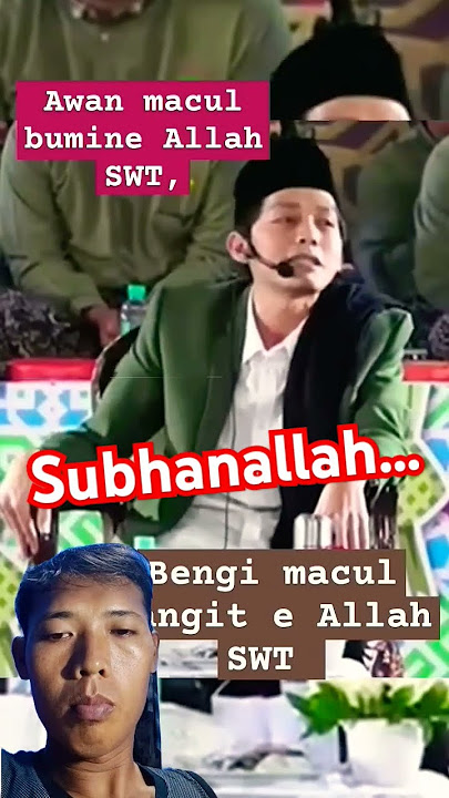 Awan wengi macul😅‼️ #ngaji #gusiqdham #ceramahlucu #funny #tipeketawa #memes #ngakak #kocak #shorts