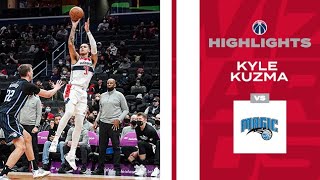 Highlights: Kyle Kuzma scores 19 vs Magic - 1\/12\/22