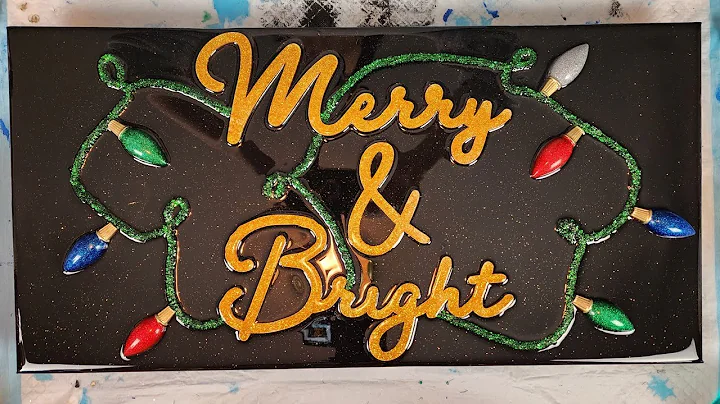 Merry & Bright Let's make some adorable resin bulb...