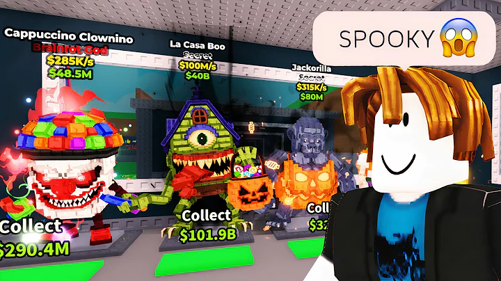 I STOLE The NEW SPOOKY HALLOWEEN BRAINROTS! 💀🎃 | Roblox Steal a Brainrot Update