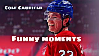 Cole Caufield Funny Moments