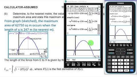 Question 17, 2020 WACE Mathematics Methods Exam Solutions